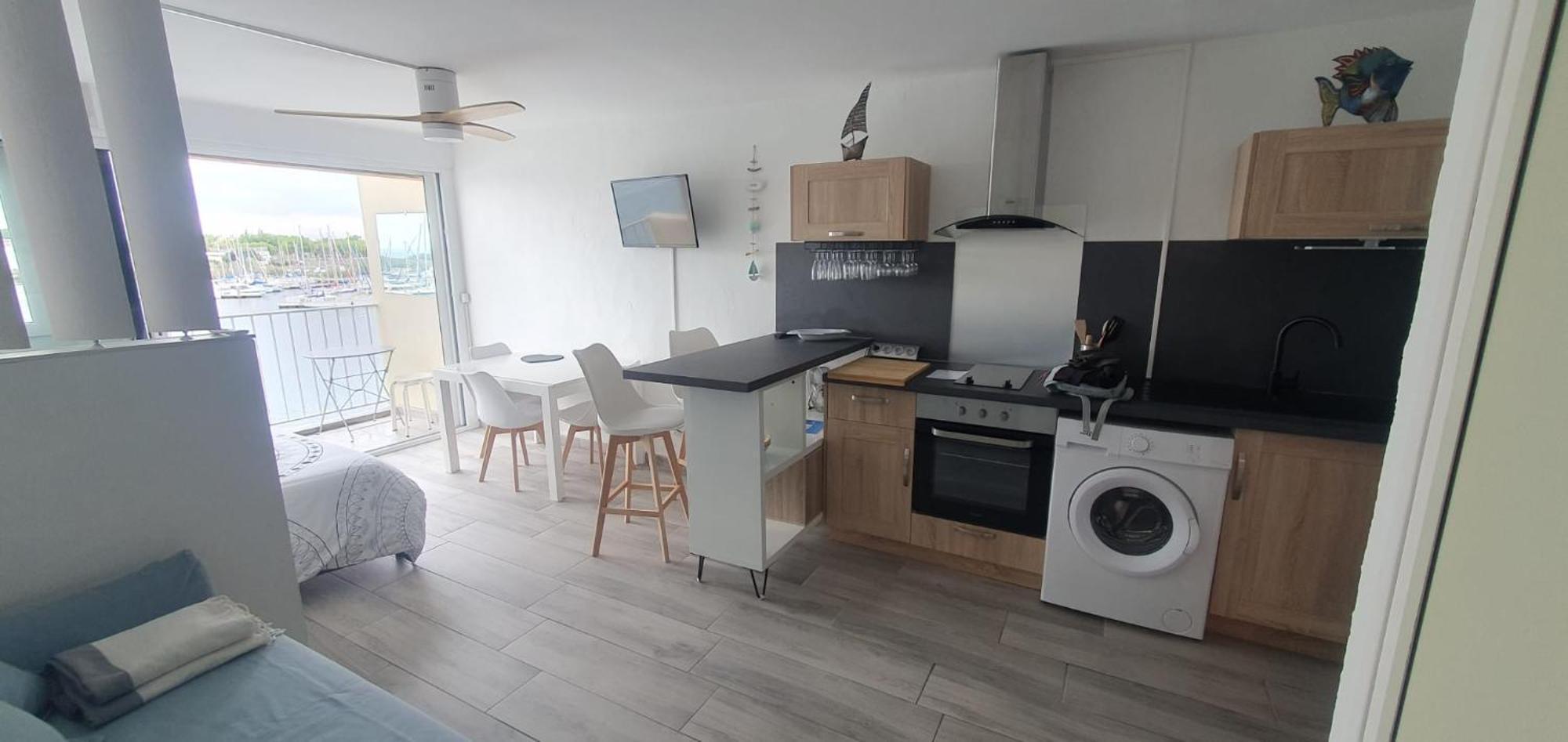 Appartement Avec Balcon, Vue Mer, Piscine, Parking Agde Εξωτερικό φωτογραφία